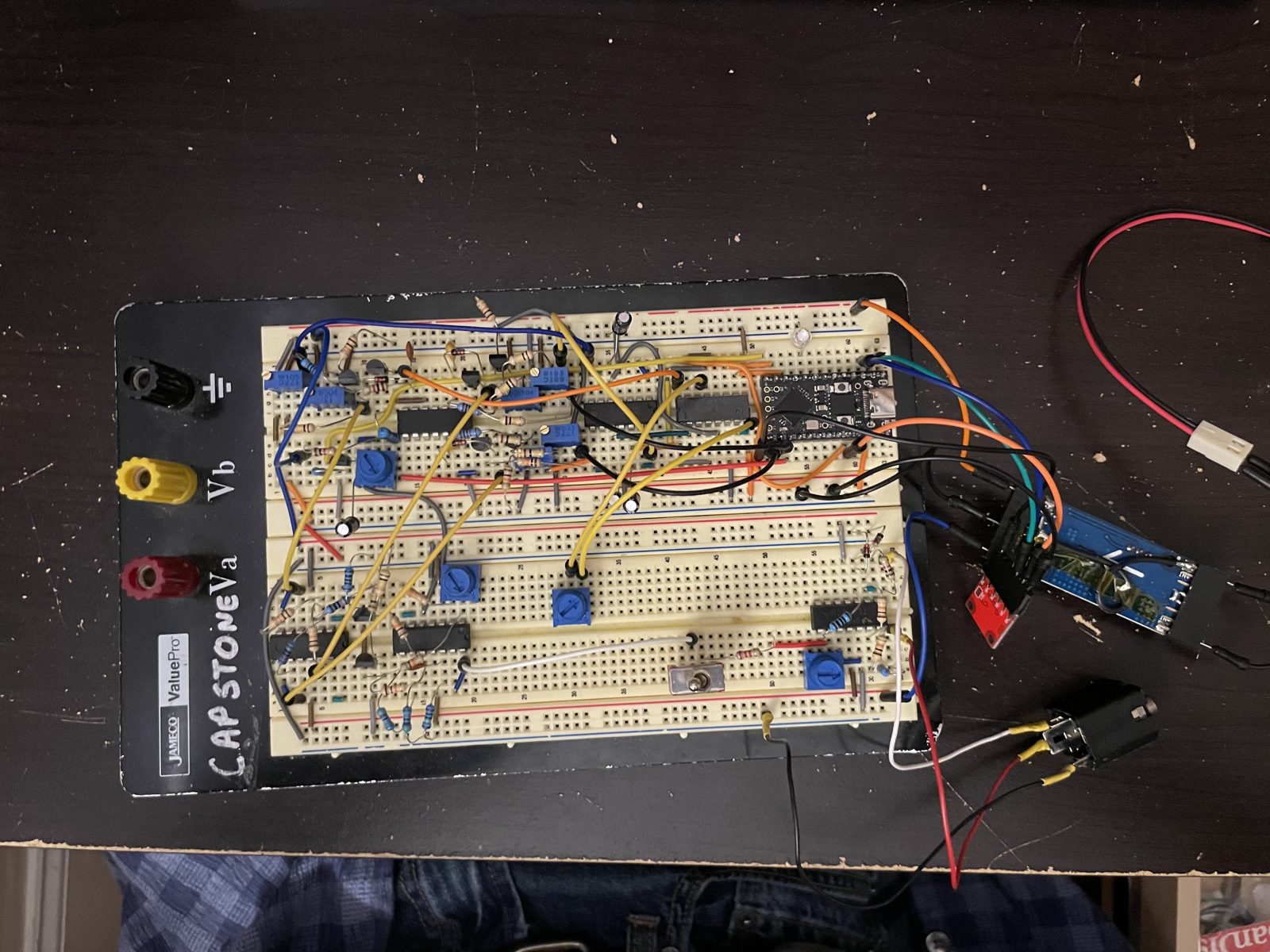 Breadboard analog polysynth