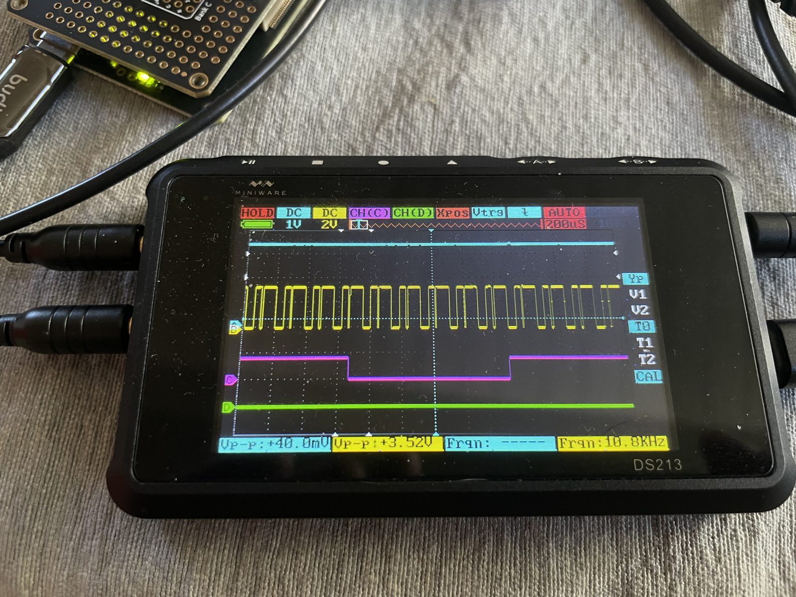 I2S protocol capture