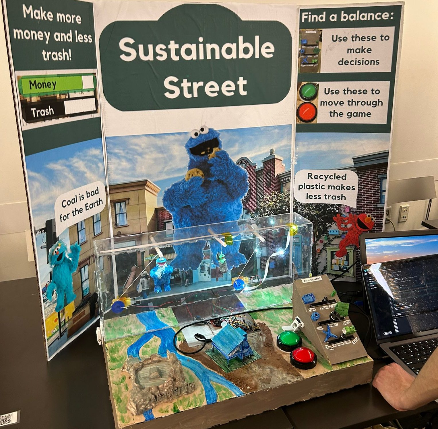 Sustainability Street exhibit