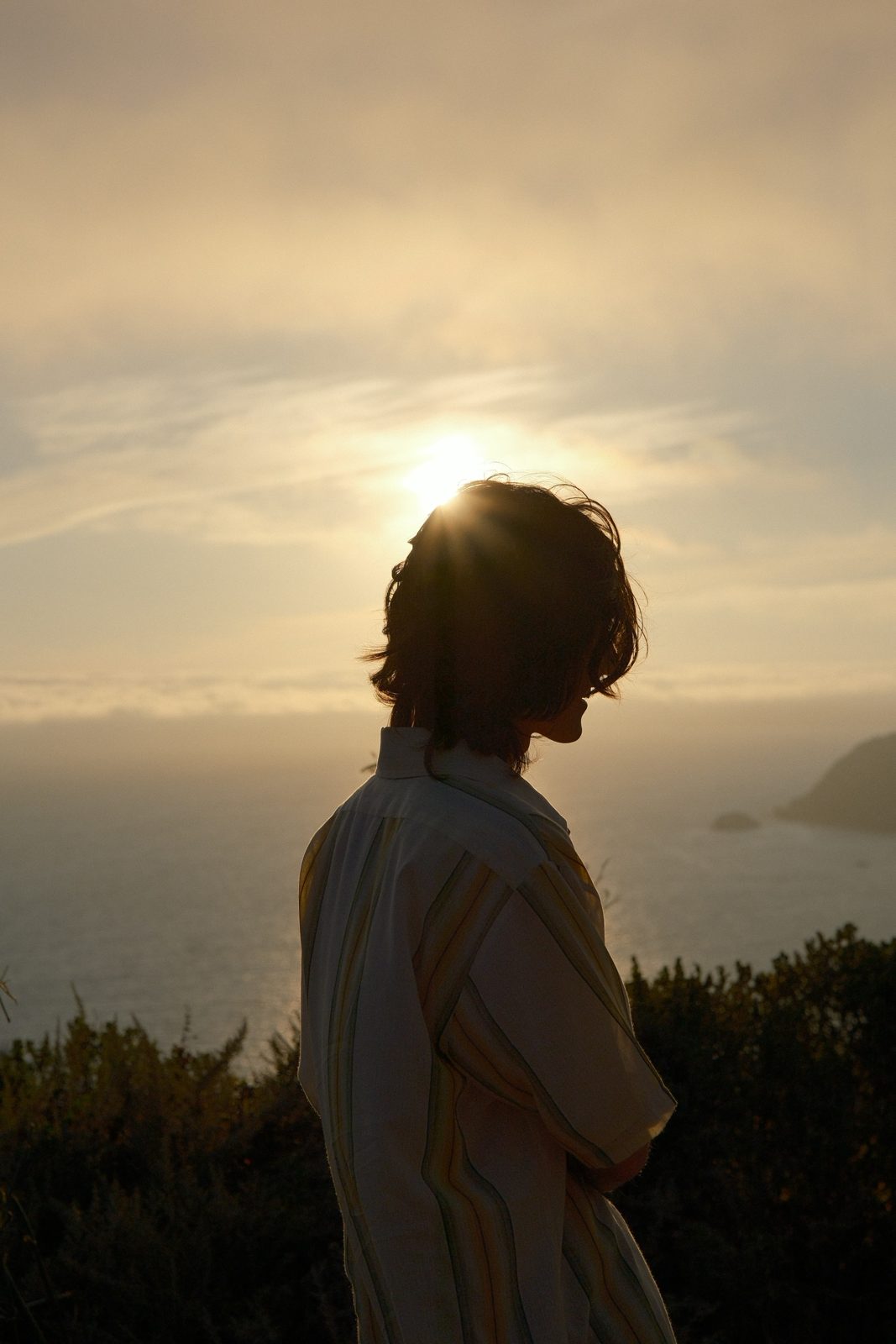 Eli at sunset