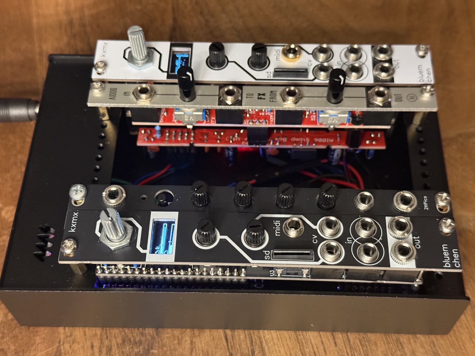 Modules in the black case