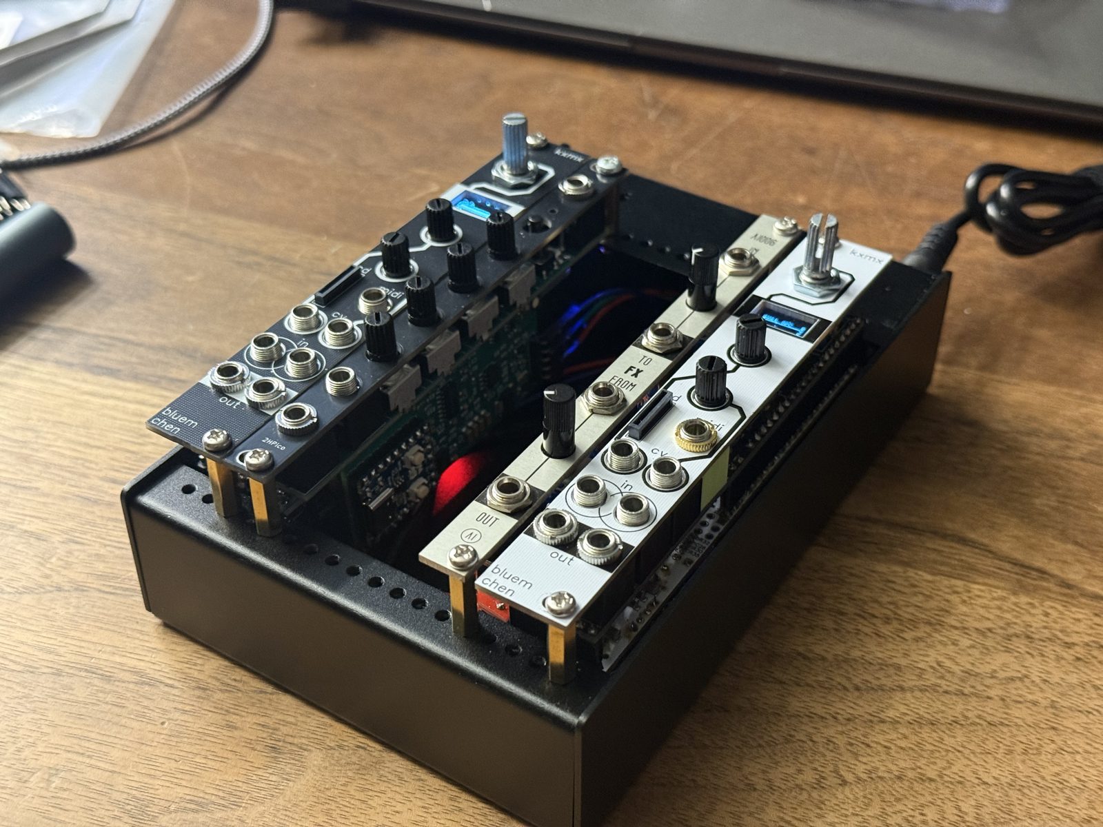 The case from the front